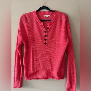 American Eagle coral/red sweater